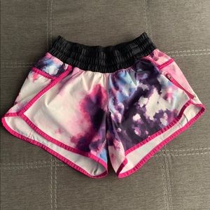 Blooming Pixie Raspberry tracker shorts size 4